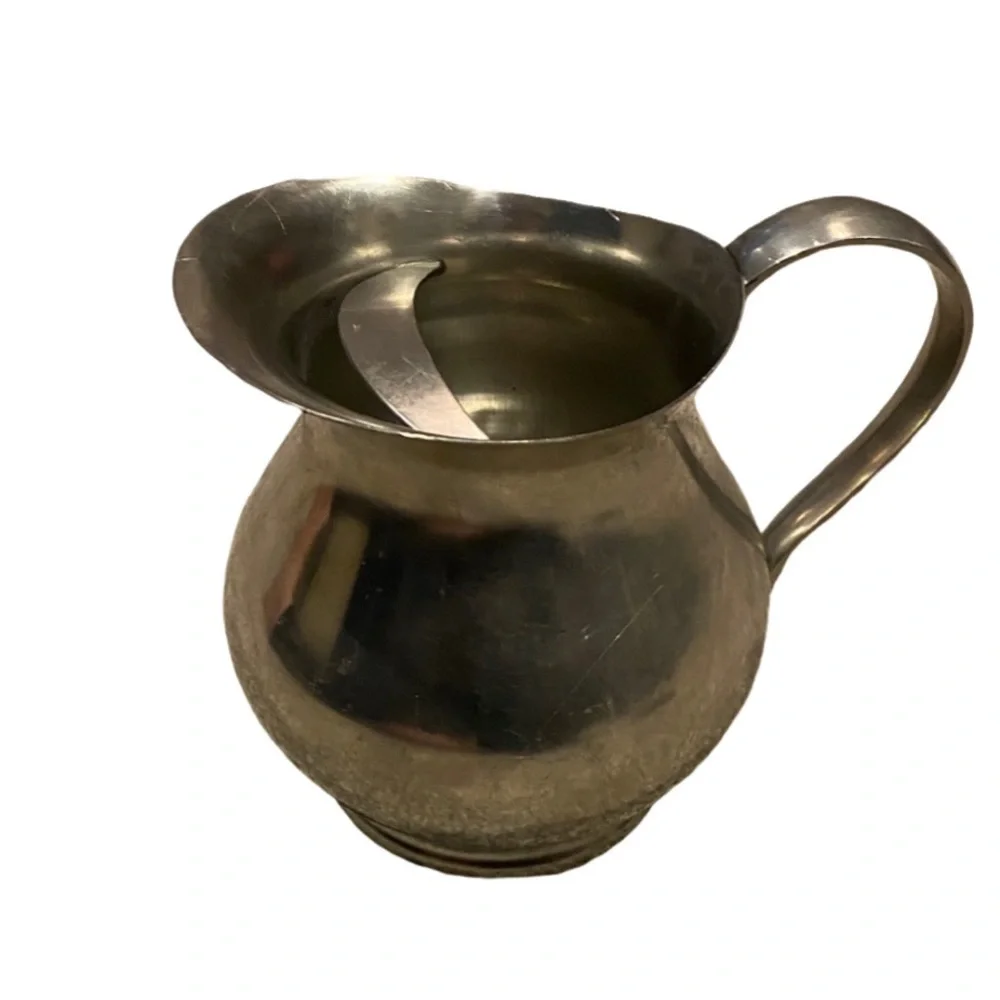 Vintage Royal Holland Elegant Silver Pewter Pitcher.